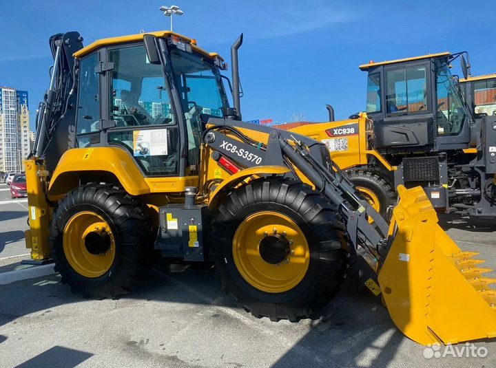 Экскаватор-погрузчик XCMG XC8-S3570, 2024