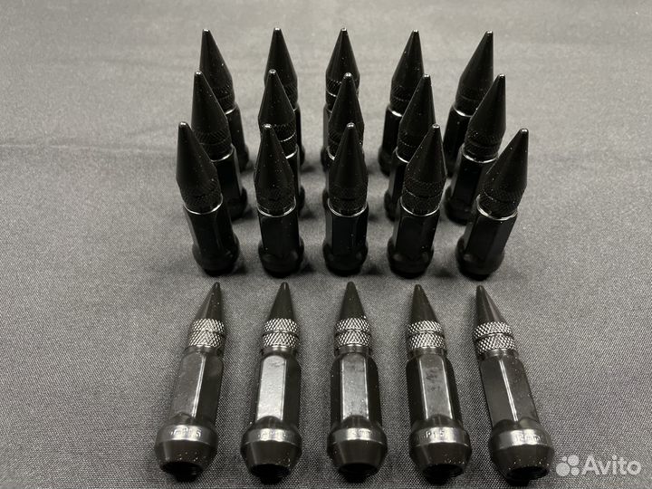 Гайки пики М12*1,5 Черные