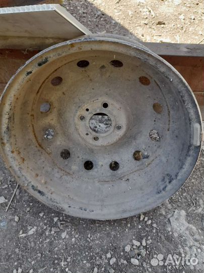 Диск штампованный на рено сандеро степвей