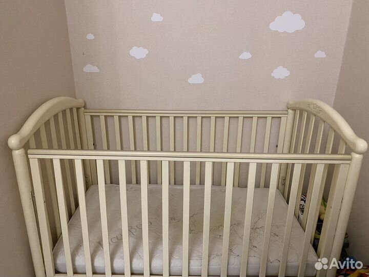 Детская кроватка и комод Pali (Италия)