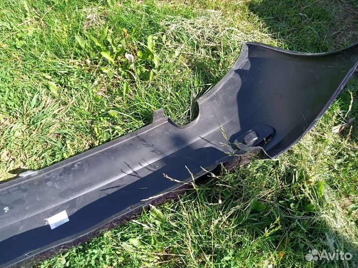 Бампер задний калина 1 хэтчбек