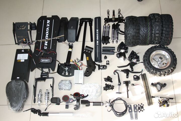 Запчасти для электросамоката kugoo m5