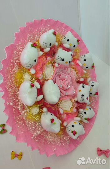 Букеты из мягких игрушек