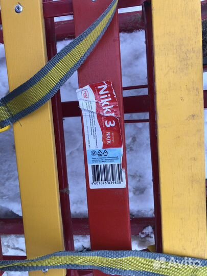 Санки с колесами Nikki 3