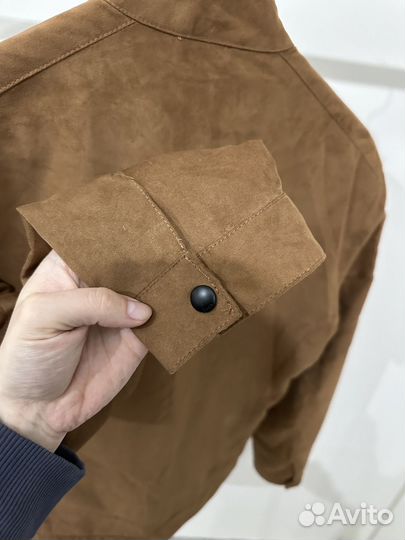 Куртка замшевая Zara man (размер S)
