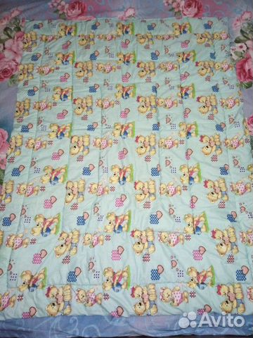Ватное одеяло детское новое