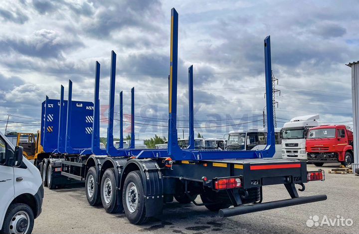 Полуприцеп лесовоз (сортиментовоз) ТЗА 588511, 2022
