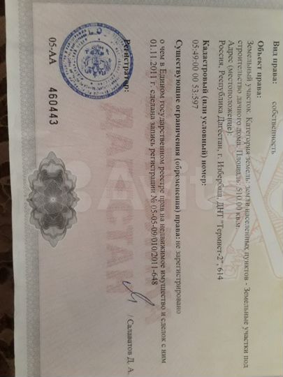 Участок 5,1 сот. (ИЖС)