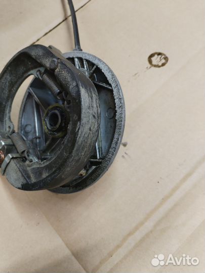 Опорник с колодками (задний) мопед Карпаты