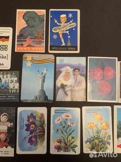 Мини календарики 70-80 г