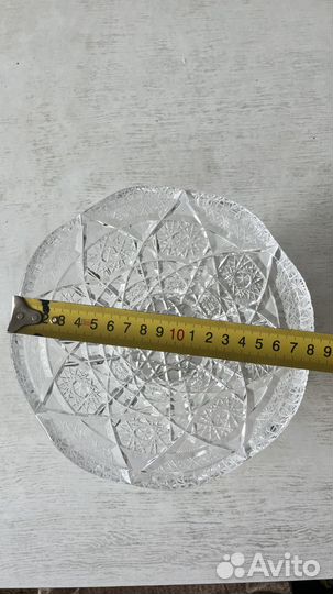 Хрустальная салатница