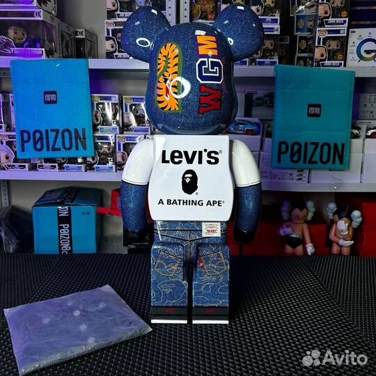 Колекционнный Мишка Bearbrick 1000%/70см