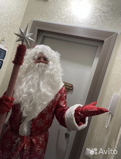 Дед мороз и снегурочка Настенька