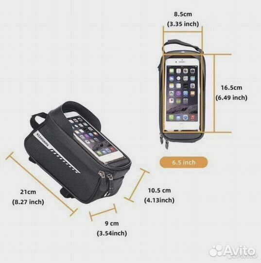 Сумка для велосипеда 2в1, велосипедная сумка