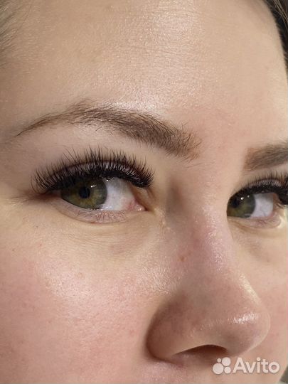 Наращивание ресниц на дому