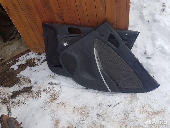 Обшивка двери hyundai solaris