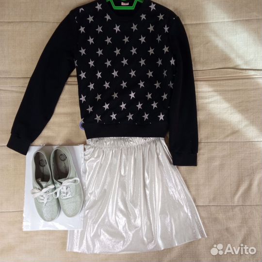 Комплект одежды для девочки (джемпер+юбка)