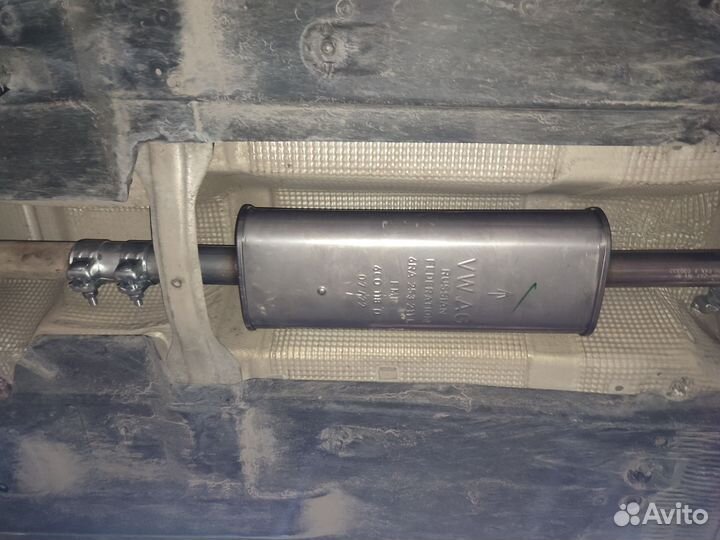 Глушитель и резонатор поло/рапид