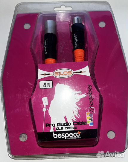 Микрофонный кабель Bespeco slfm900