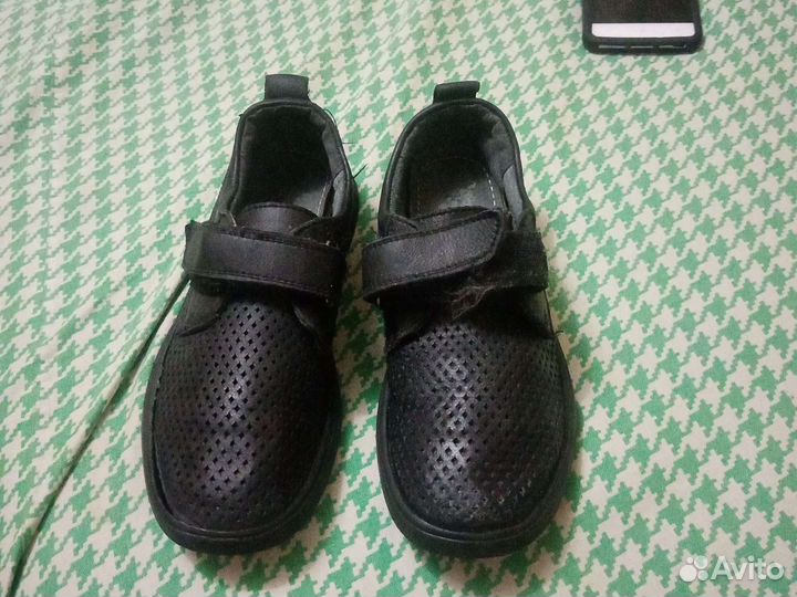 Ботинки на мальчика 35 раз