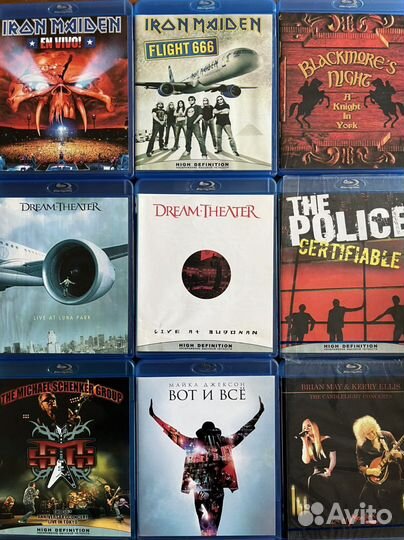 Музыка на Блю рей