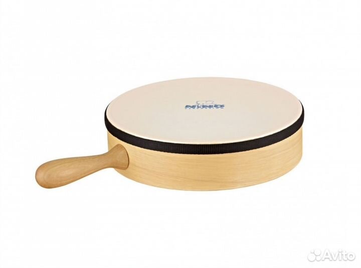 Бубен с ручкой nino32 + Палочки