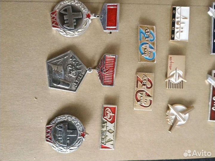 Авиация, значки