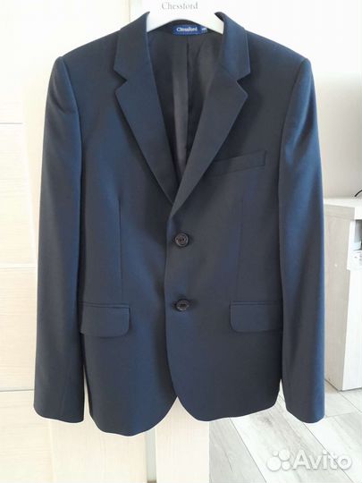 Пиджак школьный для мальчика 146