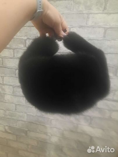 Норковая шапка мужская