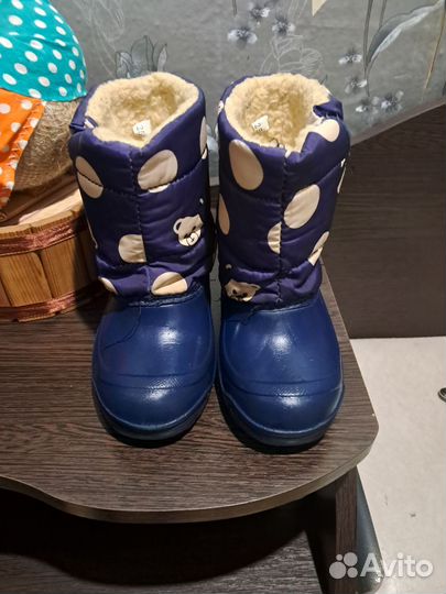 Сапоги детские резиновые