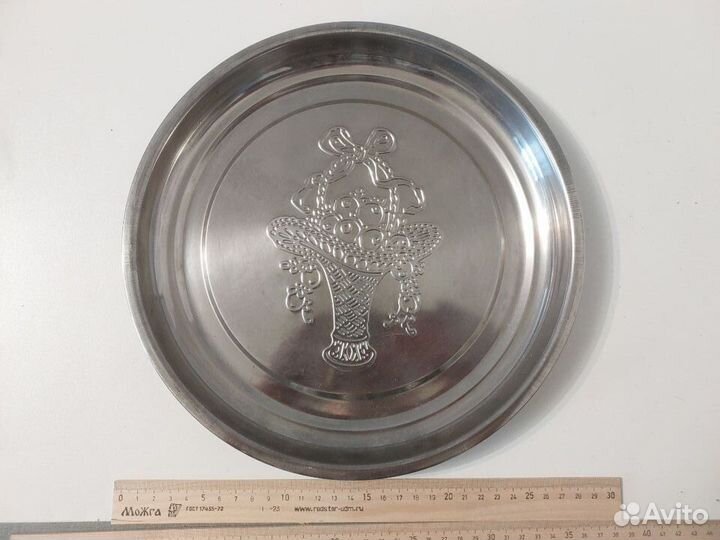 Поднос металлический