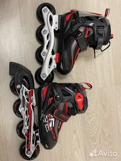 Роликовые коньки 31-36 новые раздвижные Reaction