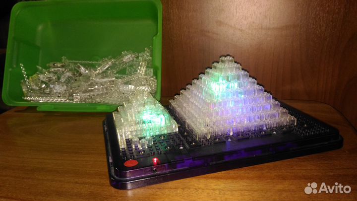 Игра светодиодная 3D Laser Pegs 30 in 1
