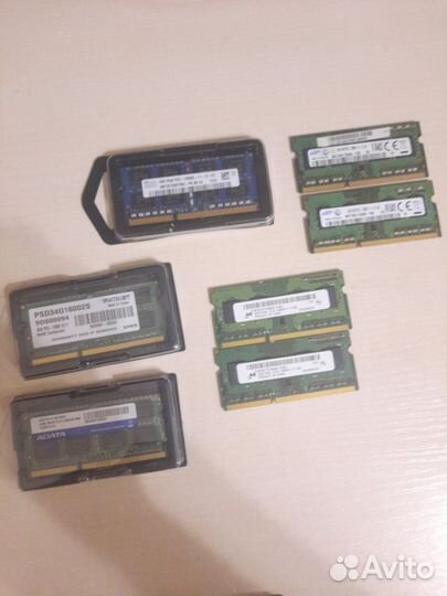 Оперативная память ноутбука DDR3/DDR3L 4gb