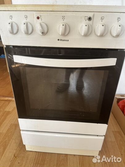 Плита электрическая hansa стеклокерамика