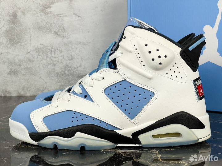 Nike Air Jordan 6 Retro UNC White