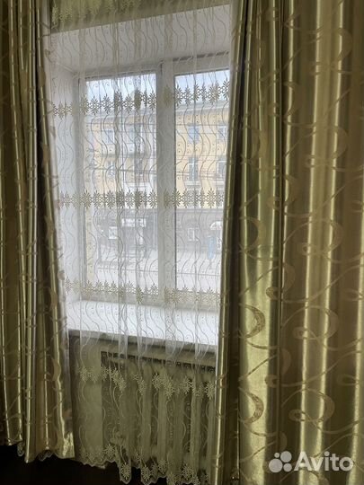 Шторы блэкаут и тюль сетка