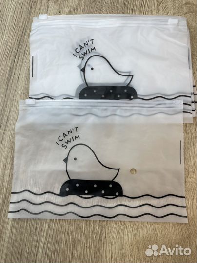 Зип пакеты с уточкой