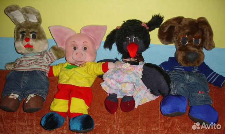 Хрюша,Степашка,Филя и Каркуша