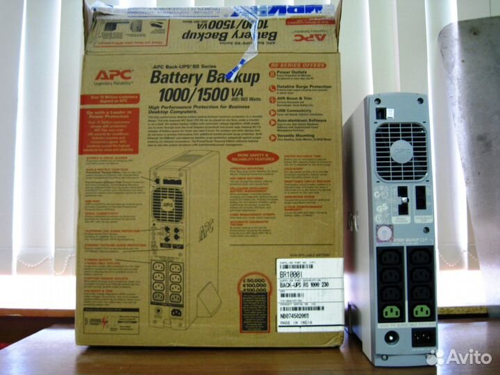 Ибп APC Back-UPS RS BR1000I