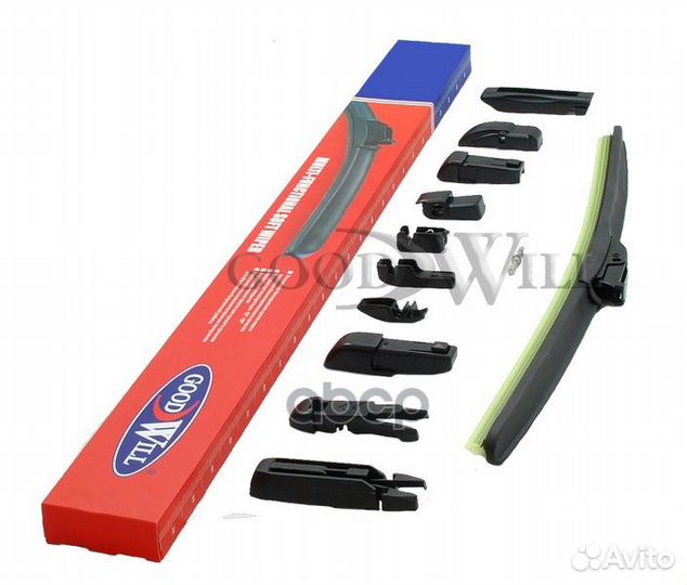 Щетка стеклоочистителя бескаркасная (600 мм) 