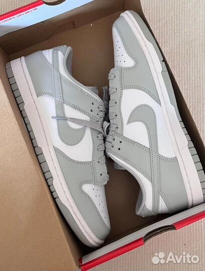 Кроссовки Nike Dunk Low Grey Fog Оригинал