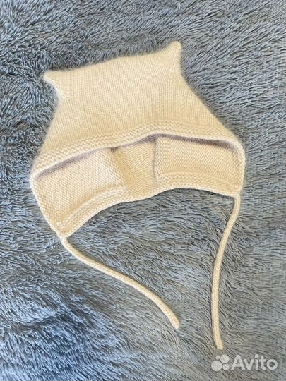 Коточепчик/котошапка из пуха норки