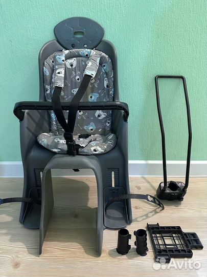 Детское велокресло заднее