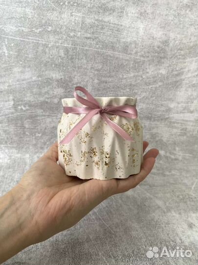 Свеча восковая ручной работы