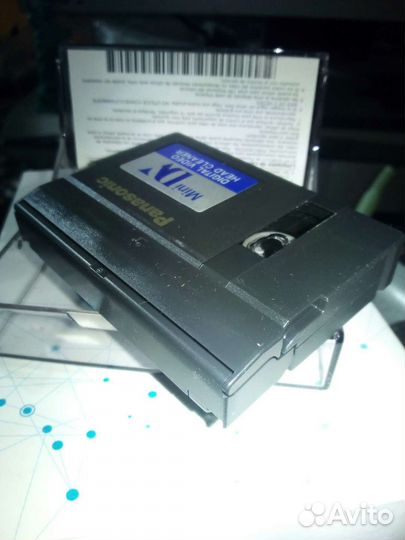 Редкая фирменная чистящая кассета miniDV Panasonic