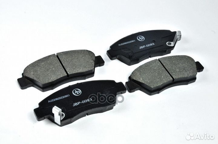 Колодки тормозные, передние D5070MH JBP0093 Jus