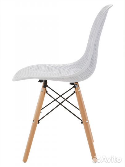 Стул ажурный в стиле eames DSW, белый, 1 шт NEW