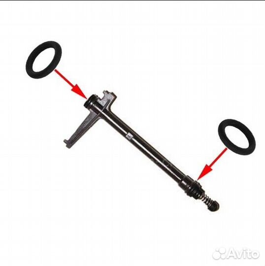 Уплотнительное кольцо 6.5x1.5 мм кофевода Jura