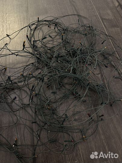 Гирлянда разноцветная 100 ламп